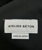 ATELIER BETON（アトリエベトン）チェスターコート 黒 サイズ:3(L位) メンズ/2200715086575