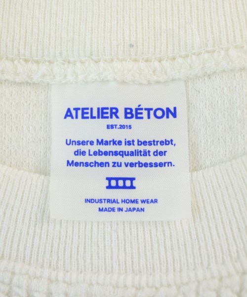 ATELIER BETON（アトリエベトン）Tシャツ・カットソー 白 サイズ:3(L位) メンズ/2200717115068