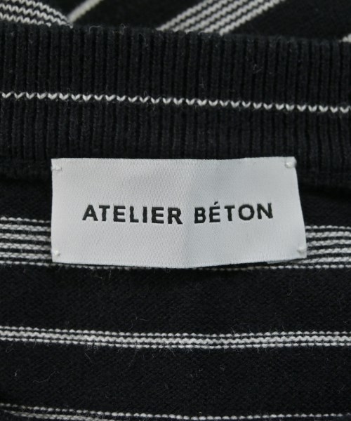 ATELIER BETON（アトリエベトン）Tシャツ・カットソー 黒 サイズ:3(L位) メンズ/2200647877487