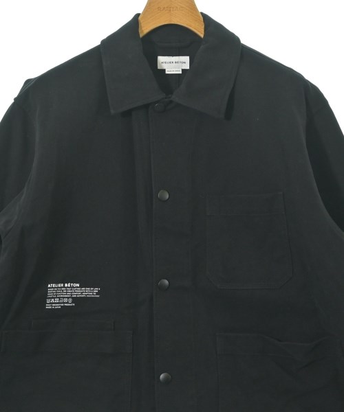 ATELIER BETON（アトリエベトン）カバーオール 黒 サイズ:3(L位) メンズ/2200653351117