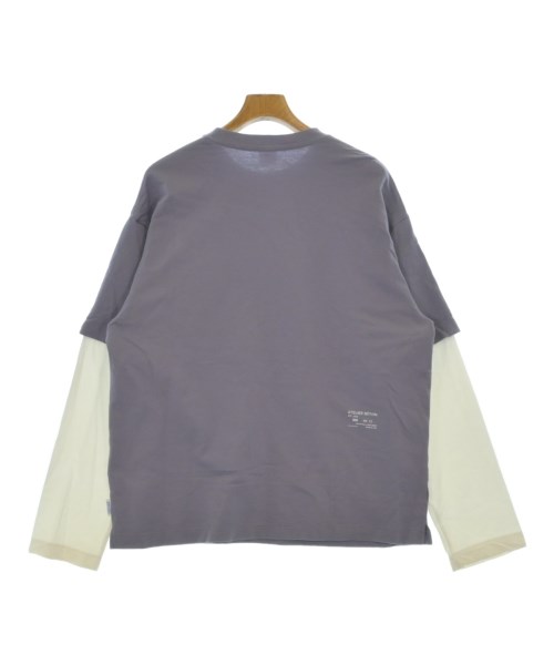 ATELIER BETON（アトリエベトン）Tシャツ・カットソー 紫 サイズ:3(L位) メンズ/2200647165201