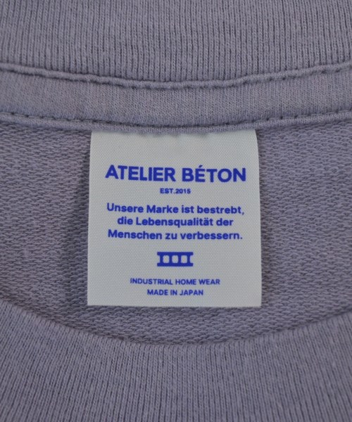 ATELIER BETON（アトリエベトン）Tシャツ・カットソー 紫 サイズ:3(L位) メンズ/2200647165201