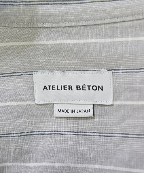 ATELIER BETON（アトリエベトン）カジュアルシャツ グレー サイズ:-(XXL位) メンズ/2200664412074