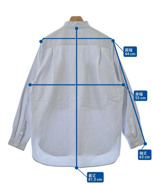 ATELIER BETON（アトリエベトン）カジュアルシャツ 白 サイズ:-(XL位) メンズ/2200664412081