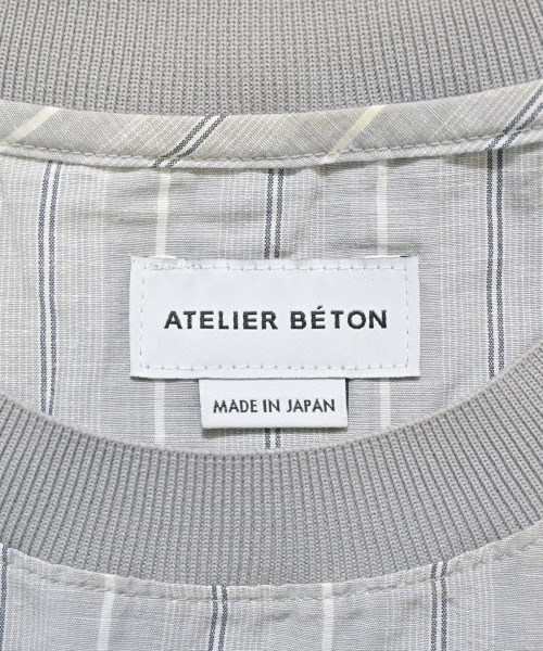 ATELIER BETON（アトリエベトン）カジュアルシャツ グレー サイズ:4(XL位) メンズ/2200663569045