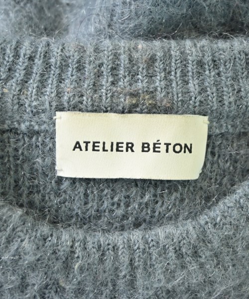 ATELIER BETON（アトリエベトン）ニット・セーター 青 サイズ:2(M位) メンズ/2200683614091