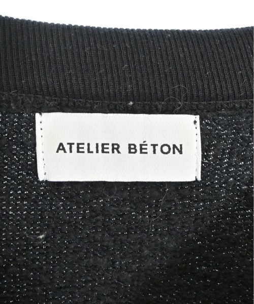 ATELIER BETON（アトリエベトン）スウェット 黒 サイズ:2(M位) メンズ/2200681968240