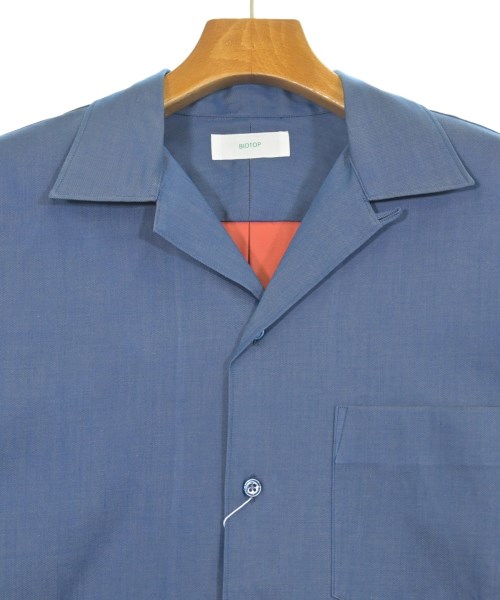 BIOTOP（ビオトープ）カジュアルシャツ 青 サイズ:M メンズ/2200674139138