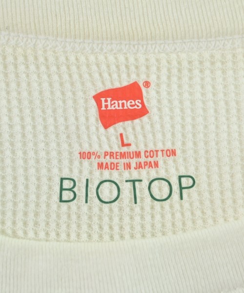 Hanes（ヘインズ）Tシャツ・カットソー 白 サイズ:L メンズ/2200672870088