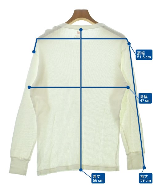 Hanes（ヘインズ）Tシャツ・カットソー 白 サイズ:L メンズ/2200672870088