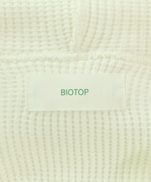 BIOTOP（ビオトープ）パーカー 白 サイズ:L メンズ/2200657395131