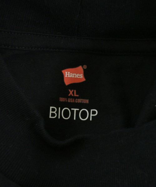 BIOTOP（ビオトープ）Tシャツ・カットソー 黒 サイズ:XL メンズ/2200663242078