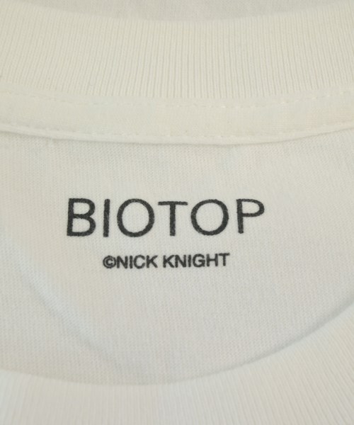 BIOTOP（ビオトープ）Tシャツ・カットソー 白 サイズ:M メンズ/2200664105082