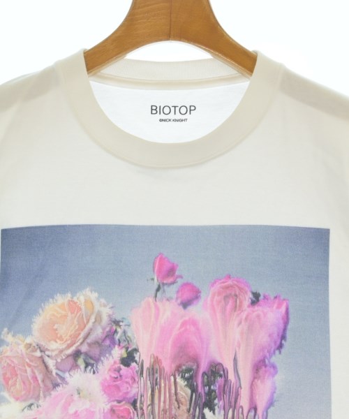 BIOTOP（ビオトープ）Tシャツ・カットソー 白 サイズ:M メンズ/2200664105082