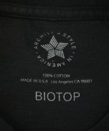 BIOTOP（ビオトープ）Tシャツ・カットソー 黒 サイズ:M メンズ/2200664482121