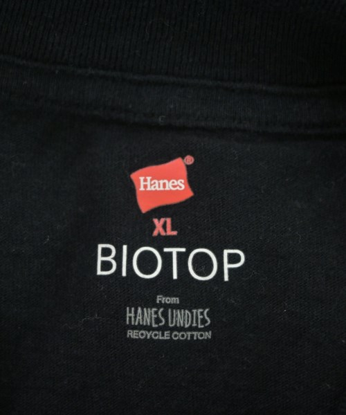 BIOTOP（ビオトープ）Tシャツ・カットソー 黒 サイズ:XL メンズ/2200679100140