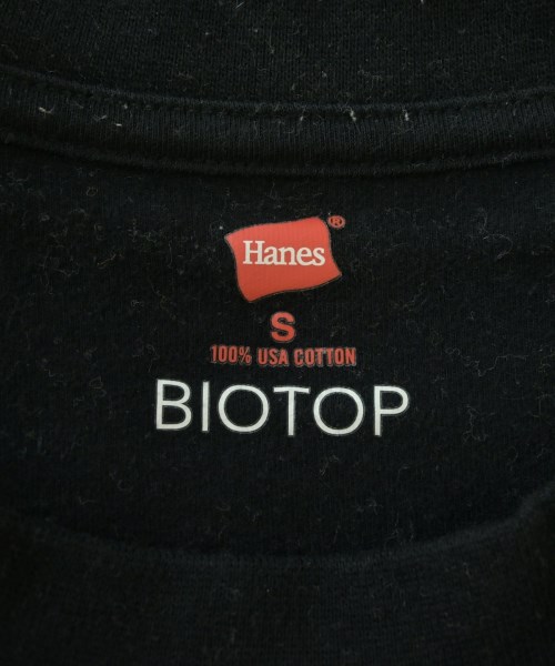 BIOTOP（ビオトープ）Tシャツ・カットソー 黒 サイズ:S メンズ/2200693023012