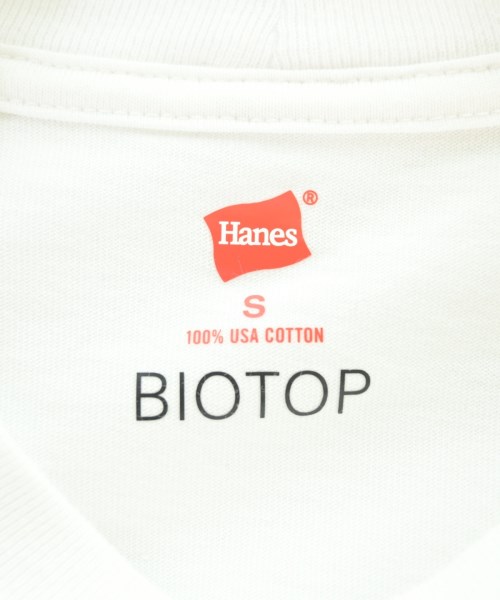 BIOTOP（ビオトープ）Tシャツ・カットソー 白 サイズ:S レディース/2200674539372