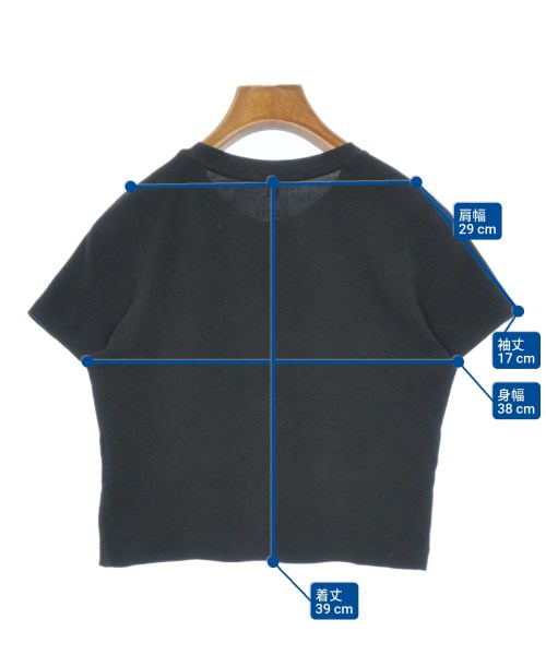 BIOTOP（ビオトープ）Tシャツ・カットソー 黒 サイズ:F レディース/2200677752020