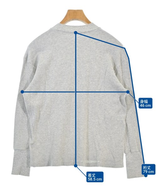 Hanes（ヘインズ）Tシャツ・カットソー グレー サイズ:S レディース/2200672668012