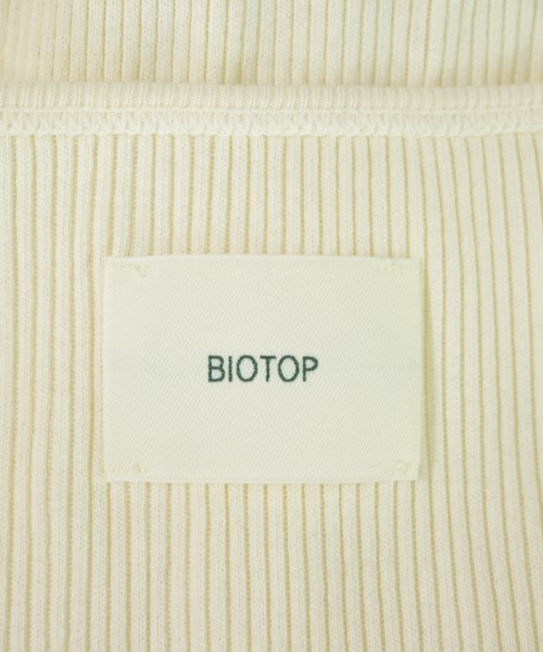 BIOTOP（ビオトープ）カーディガン 白 サイズ:F レディース/2200687567034