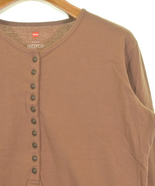 BIOTOP（ビオトープ）Tシャツ・カットソー 茶 サイズ:F レディース/2200659270092