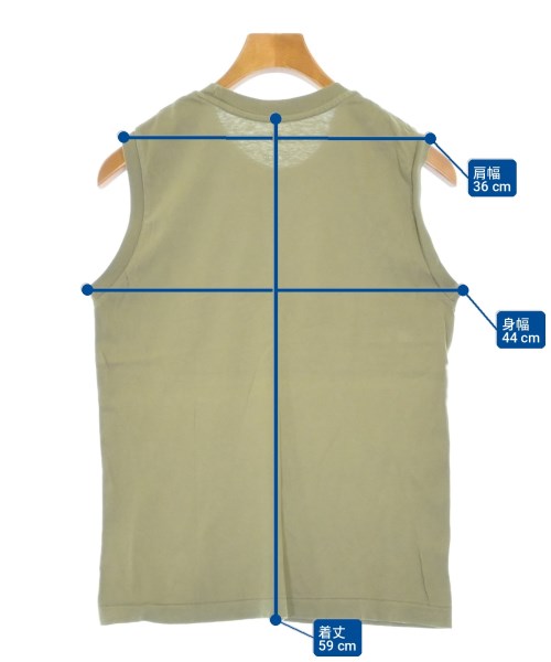 Hanes（ヘインズ）ノースリーブ カーキ サイズ:M レディース/2200713685077