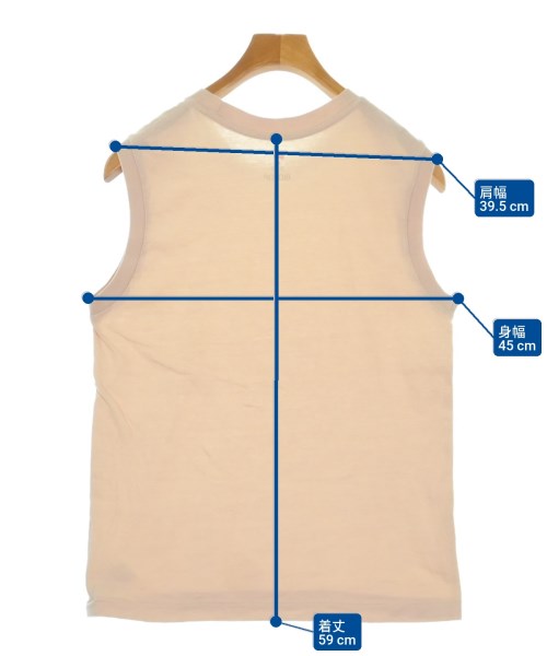 Hanes（ヘインズ）ノースリーブ ベージュ サイズ:M レディース/2200661021156