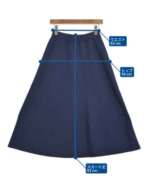 RACEA（ラシア）ロング・マキシ丈スカート 紺 サイズ:-(S位) レディース/2200685688069