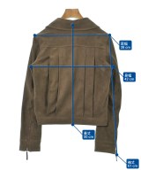 REDYAZEL（レディアゼル）ライダース 茶 サイズ:S レディース/2200637149013