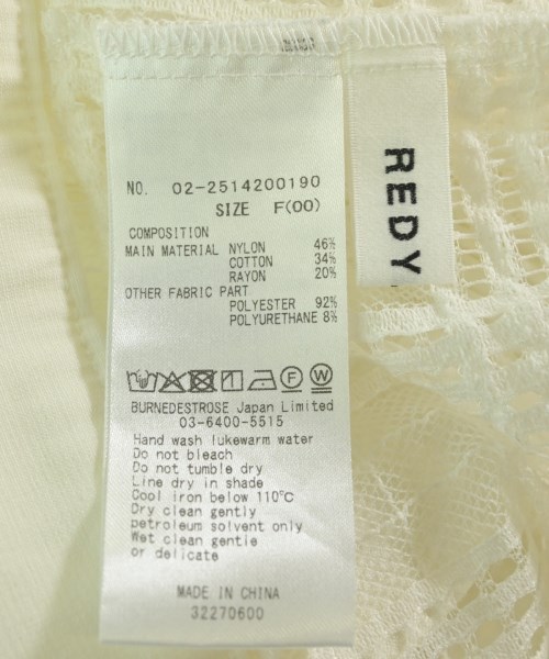 REDYAZEL（レディアゼル）ワンピース 白 サイズ:F レディース/2200654763032