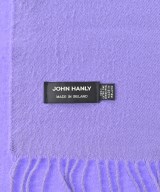 JOHN HANLY（ジョンヘンリー）マフラー 紫 サイズ:- レディース/2200639315126