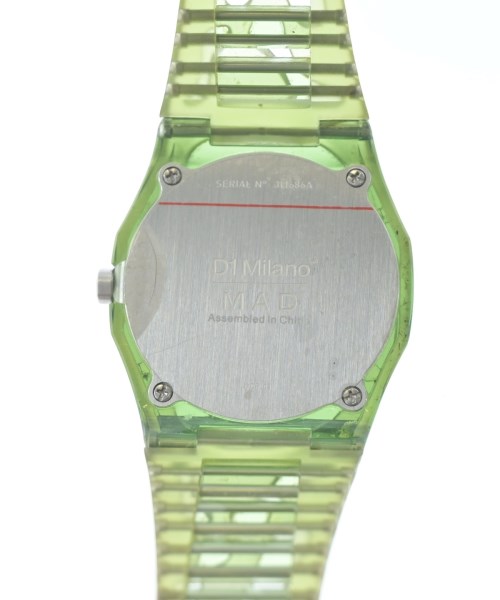 D1 MILANO（ディーワンミラノ）腕時計 緑 サイズ:- メンズ/2200643601086