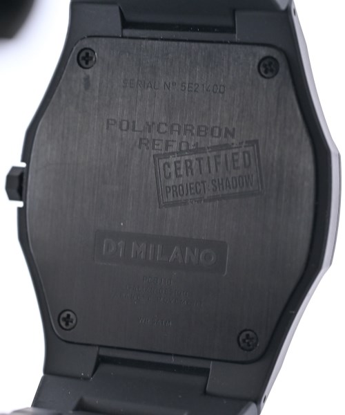 D1 MILANO（ディーワンミラノ）腕時計 黒 サイズ:- メンズ/2200730065111