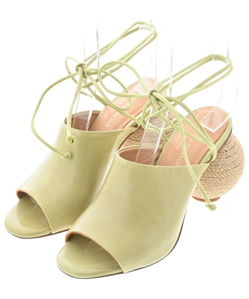 PALOMA BARCELO(パロマバルセロ)サンダル 緑 サイズ:EU37(23.5cm位)/2200676599015