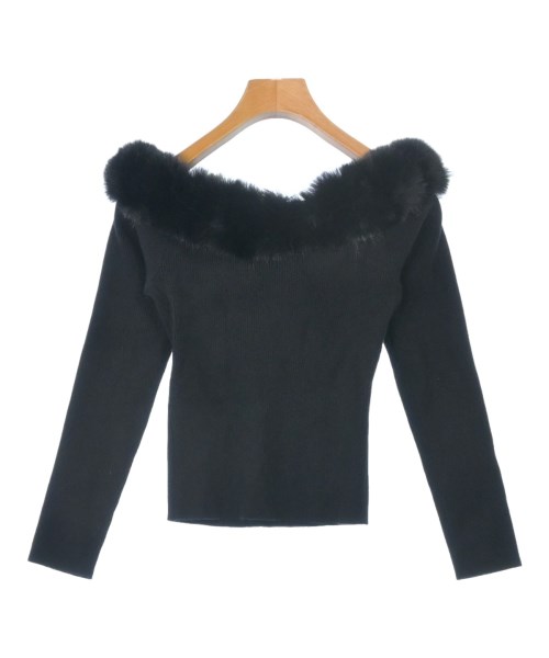 eimy istoire（エイミーイストワール）ニット・セーター 黒 サイズ:F レディース/2200621140217