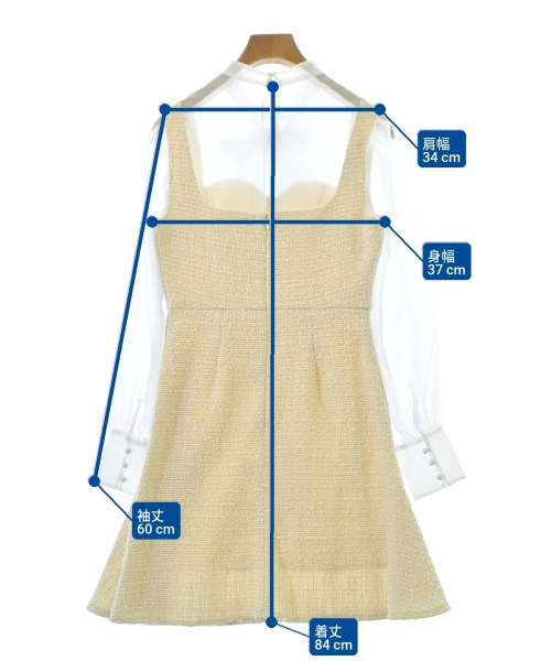 eimy istoire（エイミーイストワール）ワンピース 白 サイズ:S レディース/2200628693037