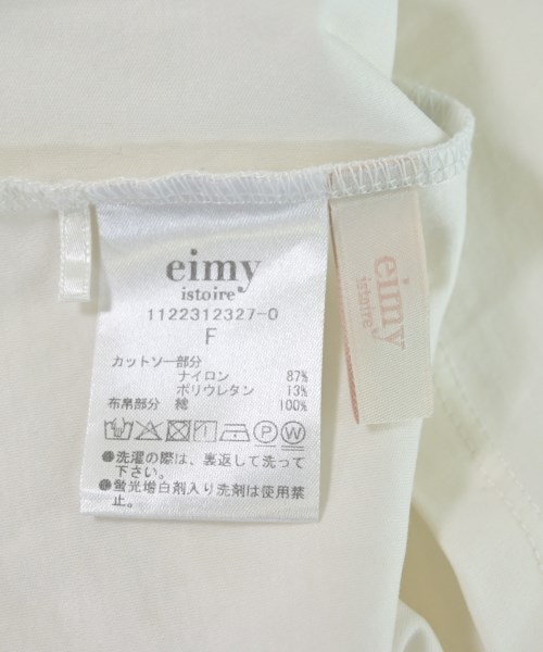 eimy istoire（エイミーイストワール）ノースリーブ 白 サイズ:F レディース/2200583624220