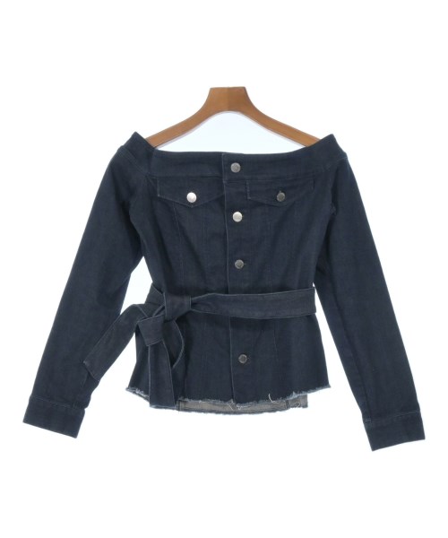eimy istoire(エイミーイストワール)カジュアルシャツ 紺 サイズ:M/2200672133022