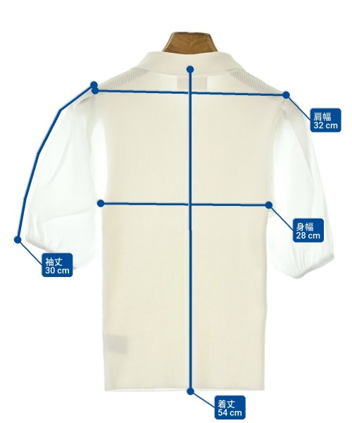 eimy istoire（エイミーイストワール）ニット・セーター 白 サイズ:F レディース/2200670577149