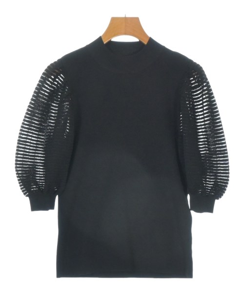 eimy istoire(エイミーイストワール)ニット・セーター 黒 サイズ:F/2200675821018