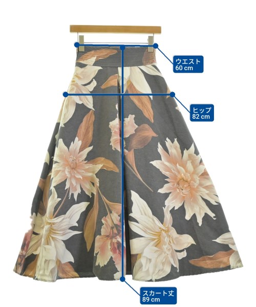 eimy istoire（エイミーイストワール）ロング・マキシ丈スカート その他（柄物・カラフル） サイズ:S レディース/2200675821063