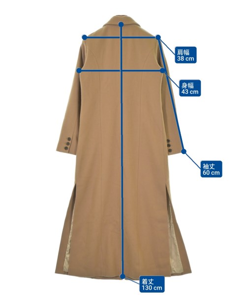 eimy istoire（エイミーイストワール）チェスターコート ベージュ サイズ:S レディース/2200675386012