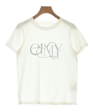 エイミーイーストワール EIMY ISTOIRE Tシャツ ホワイト eimy istoire（エイミーイストワール）Tシャツ・カットソー 白 サイズ