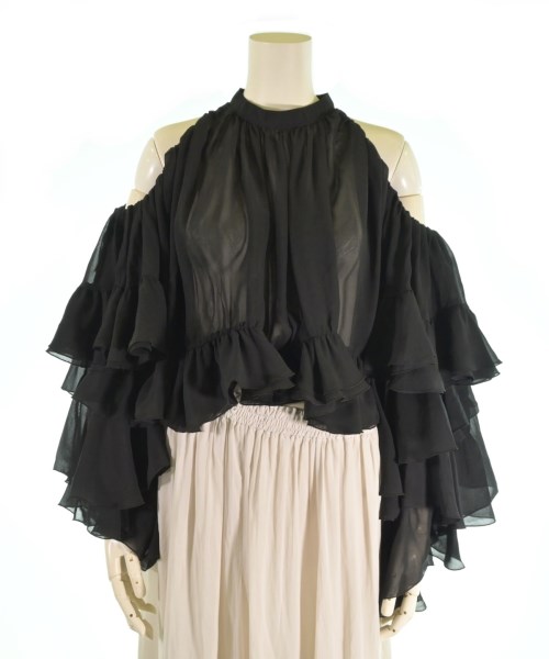 eimy istoire(エイミーイストワール)ブラウス 黒 サイズ:F/2200649057283