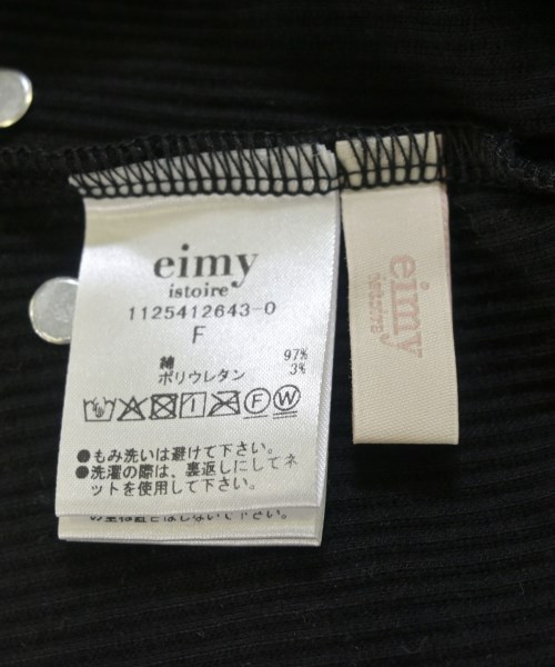 eimy istoire（エイミーイストワール）タンクトップ 黒 サイズ:F レディース/2200703661203