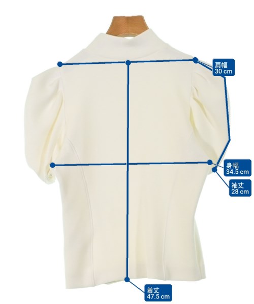 eimy istoire（エイミーイストワール）Tシャツ・カットソー 白 サイズ:F レディース/2200664219048