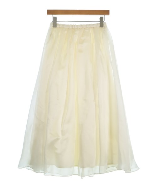 eimy istoire（エイミーイストワール）ロング・マキシ丈スカート 白 サイズ:F レディース/2200664219253