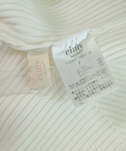 eimy istoire（エイミーイストワール）Tシャツ・カットソー 白 サイズ:F レディース/2200664219598