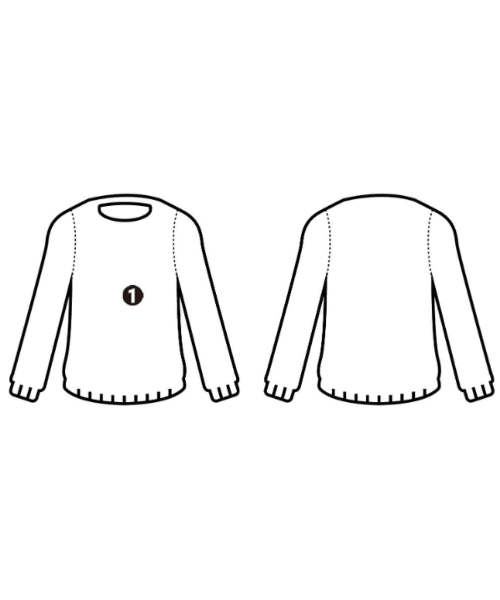 eimy istoire（エイミーイストワール）ニット・セーター 白 サイズ:F レディース/2200665710070